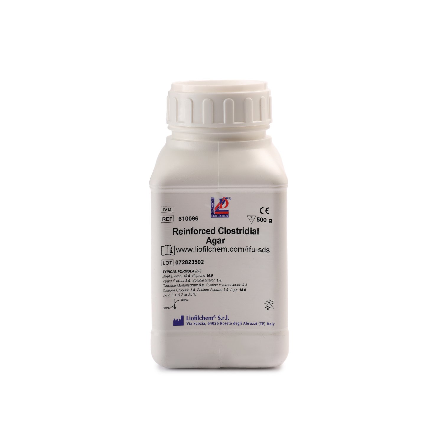 REINFORCED CLOSTRIDIAL AGAR